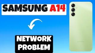 Samsung Galaxy A14 How to Fix Network Problem || Mobile data not working || Network issue