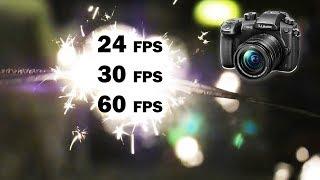24, 30 or 60 FPS? What's the Best FRAME RATE For VIDEO?