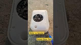 Water  vs Mz M412SP Bluetooth Speaker Bass Test , bass test speaker