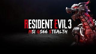 MSI GS66 Stealth | Resident Evil 3: Raccoon City (demo) Undervolt