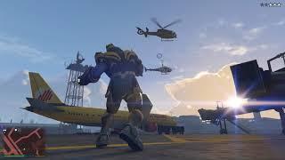 GTA 5 Thanos Destroyed Airport