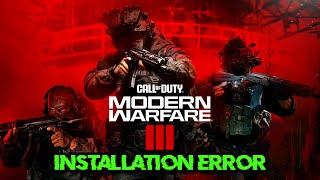 Call of Duty Modern Warfare 3 Not Installing Error in Xbox App/Microsoft Store on Windows 11/10