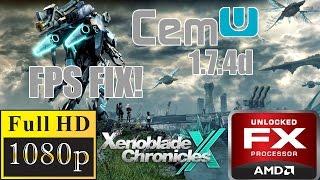 CEMU 1.7.4d - Xenoblade Chronicles X FPS TWEAK/FIX - 1080p - GTX 1060 - Fx 6300