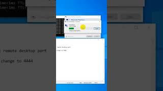 #Change Remote Desktop default port.