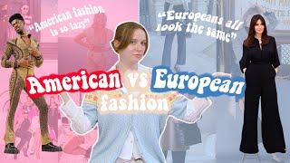 just how different is fashion in the US vs Europe?