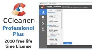 CCleaner Professional Plus Key 2018 free License lifetime