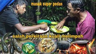 MASAK IKAN RAWA SUPER PEDAS|| KUALI MELIMPAH, COOKING BUSHCRAFT