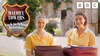 Malory Towers - What’s Inside Ella and Danya’s School Bag? | Behind the Scenes | CBBC