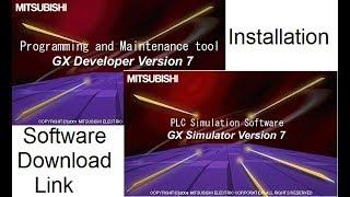 MELSOFT - GX Simulator and GX Developer Installation - Mitsubishi Software