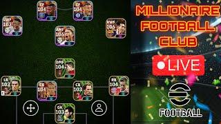 eFootball Millionaire FC || India’s Most Expensive Account || Second Account Division 1 Rank Push 