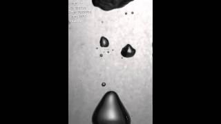 High speed movie - bubbles in water - Photron High speed camera