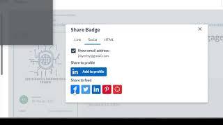 Digital Badges in the GENERATE program