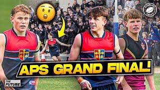 PRIVATE SCHOOL granny was CRAZY! Brighton beat Haileybury in APS grand final!! | Full Highlights