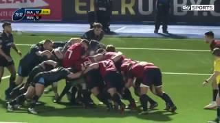 Francis Saili try Munster V Glasgow 2017