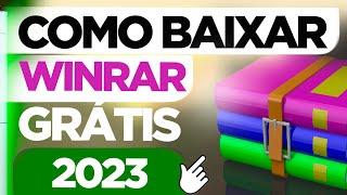 Como baixar e instalar o WinRAR 2023  download fácil grátis