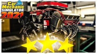 Building a 3 STAR Engine Almost Broke Me // Car Mechanic Simulator 2021 Gameplay