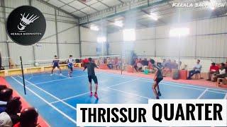 JASON & ATHUL Vs BRYAN & ADITHYA ___ALL KERALA OPEN TOURNAMENT AT THRISSUR 2024 #bwf #shorts