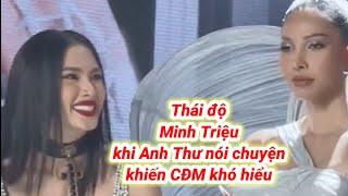 THÁI ĐỘ "kênh" của MINH TRIỆU khi ANH THƯ nói chuyện làm CĐM bức xúc ở THE FACE VIETNAM 2023