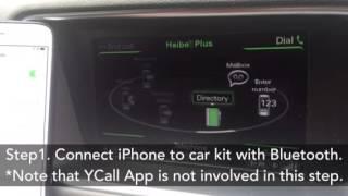 YCall Bluetooth demonstration