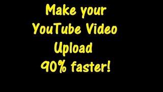 Make your youtube video upload 90% faster with Handbrake