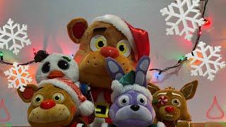 Review of The FNAF Funko Holiday plushies