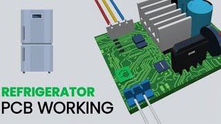 3D: Refrigerator Inverter PCB Working - IPM, Power Section & Microcontroller 2025