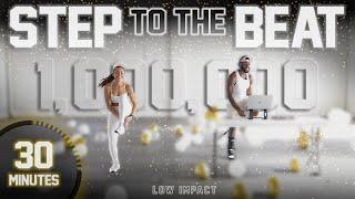 30 Minute Step To The Beat Workout [1 Million Subscriber Party/ LOW IMPACT]