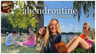 Meine Abendroutine {WEEKLY VLOG meiner Abende im Sommer} Picknicken, Eras Tour in Hamburg hören