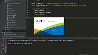 Using ArcPy (ArcGIS Desktop Python Library) in PyCharm