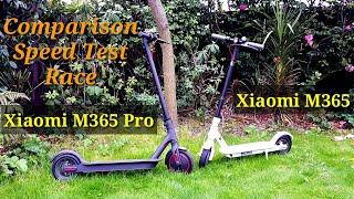 Race Test - XIAOMI M365 PRO VS XIAOMI M365 ELECTRIC SCOOTER REVIEW