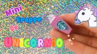 DIY Haz tu propio Frappe de Unicornio Fácil / Frappe Unicornio Mini!