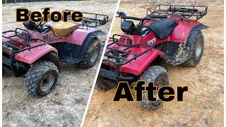 Buying and Fixing a Cheap 4x4 ATV