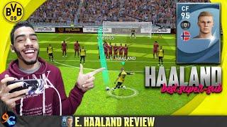 HAALAND 95 Rated Review  The best SUPER-SUB in pes 2021 mobile