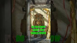 When you always walked past this X01 power armor in Fallout 4 #fallout4gameplay #fallout4 #shorts