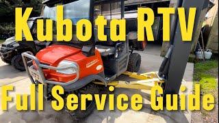 Kubota RTV900 Complete Service Guide