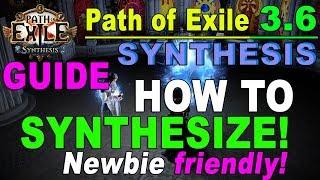 HOW to SYNTHESIZE anything in 10 STEPS! (Path of Exile 3.6 Synthesis Guide)