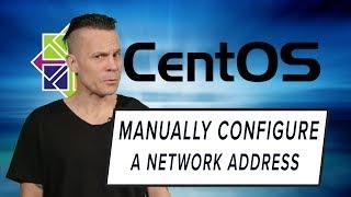 How to configure a static CentOS 8 network address from the command line