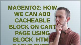 Magento: Magento2: How we can add cacheable block on cart page using block_html cache type?