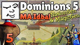 Dominions 5 | MA Idbal, Turn 13-15 | NationGen & MagicGen | Mu Plays