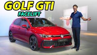 VW Golf GTI facelift unveiled - REVIEW 2024