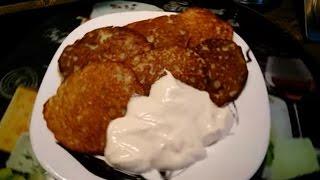 Драники / Kenwood KM 096 Cooking Chef-насадка кухонный процессор тёрка / Potato pancakes