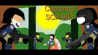 Capturing SCP-953 Stick Nodes Animation | SCP:- Secure and Containing