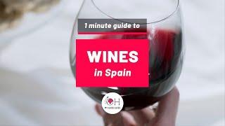  TOP 5 SPANISH WINES  1-minute guide to the best wines in Spain! 