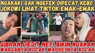 Ngakak! Gak Ngefek Dipecat Kebo, Jokowi Lihat Tiktok Emak-emak!! || Gibran Diedit Bikin Ngakak!!