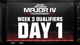 Call of Duty League Major IV Qualifiers | Week 3 Day 1