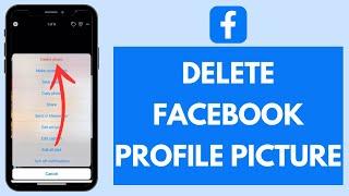 How to Delete Profile Picture on Facebook (2024) | Remove Profile Picture