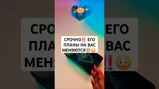 ️СРОЧНО ‼️ЕГО ПЛАНЫ НА ВАС МЕНЯЮТСЯ ‼️#ТАРО #ПСИХОЛОГ #АСТРОЛОГ