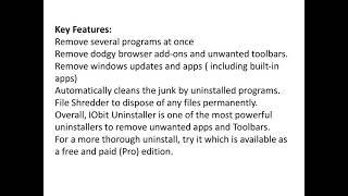 IObit Uninstaller 10 Pro Free License for 6 months  Uninstall link in description with key