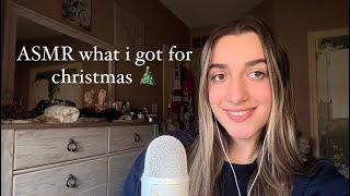 ASMR what i got for christmas 2024! ️