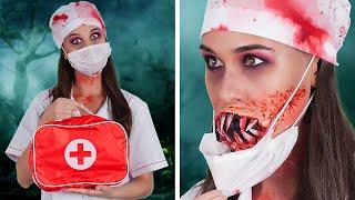 SO KOMMST DU AUF JEDE HALLOWEEN-PARTY || SFX-Make-up-Tutorials, gruselige Kostüme auf 123GO! SCHOOL